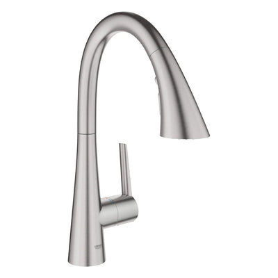 Grohe Zedra  Single-Handle Pull Down Triple Spray Bar Faucet 6.6 L/min (1.75 gpm)