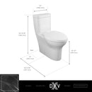 Equility One-Piece Chair Height Right-Hand Trip Lever Elongated Toilet with Seat-3