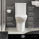 Equility One-Piece Chair Height Right-Hand Trip Lever Elongated Toilet with Seat-4