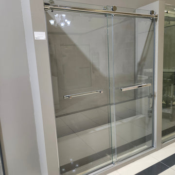Vida Escape 2 Two Panel Shower Door 60 x 75 Inventory Clearance Includes Hardware as is