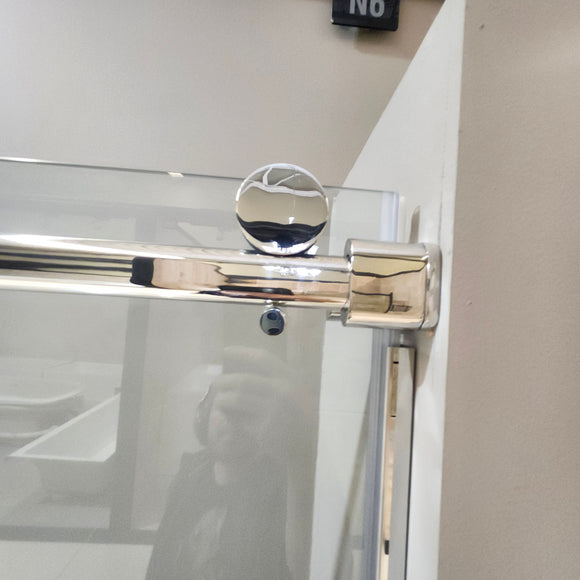 Vida Escape 2 Two Panel Shower Door 60 x 75 Inventory Clearance Includes Hardware as is