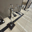 Riobel Floormount Roman Deck Tub Filler Floormodel Clearance As is Trim Only N Side-1