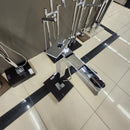 Riobel Floormount Roman Deck Tub Filler Floormodel Clearance As is Trim Only N Side-3