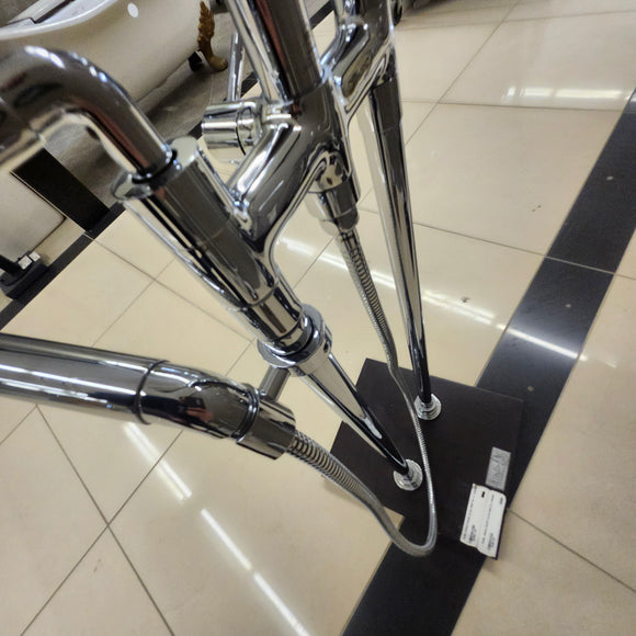 Riobel Riu Floormount Tub Filler Trim Only Floormodel Clearance As Is N Side