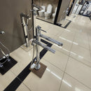 Riobel Tub Fill Trim Only Floormount Clearance As is N Side-2