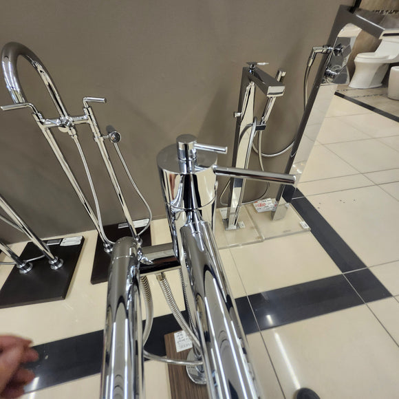 Riobel Tub Fill Trim Only Floormount Clearance As is N Side