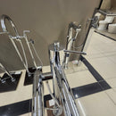 Riobel Tub Fill Trim Only Floormount Clearance As is N Side-9