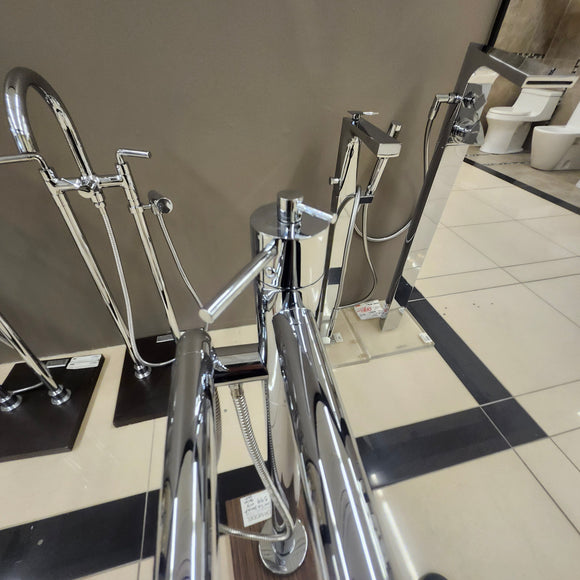 Riobel Tub Fill Trim Only Floormount Clearance As is N Side