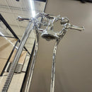 Riobel Traditional Freestanding Tub Filler with Hand Shower – Chrome Floormodel Clearance As Is N Side-5