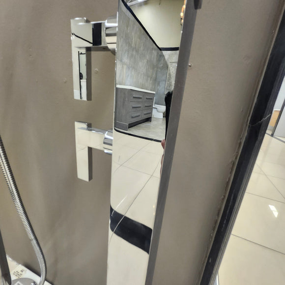 Vida Roman Deck Chrome Tub Filler Floormodel As Is No Hand Held Shower Head N Side