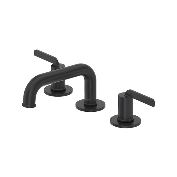 Riobel Authentica Widespread Bathroom Faucet with Low Spout & Push Drain