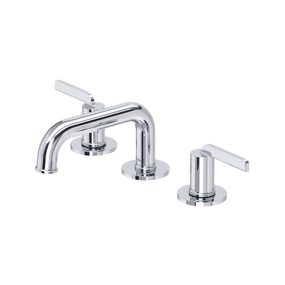Riobel Authentica Widespread Bathroom Faucet with Low Spout & Push Drain