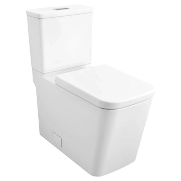 Eurocube Two-Piece Elongated Dual Flush Toilet - 0