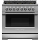 Fisher & Paykel 36-inch Freestanding Gas Range with Dual Flow Burners™ RGV3-366-N-1