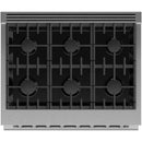 Fisher & Paykel 36-inch Freestanding Gas Range with Dual Flow Burners™ RGV3-366-N-3