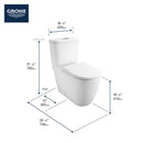 Essence Two-Piece Elongated Dual Flush Toilet-3