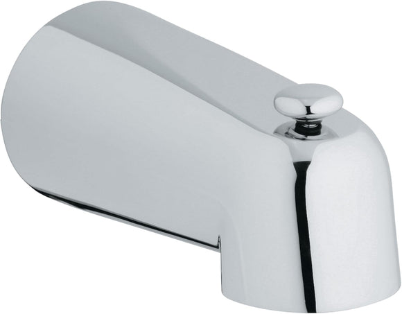 GROHE 13611000 5" Diverter Tub Spout, Starlight Chrome