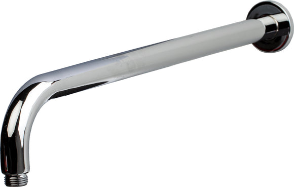Unity 17" Wallmount Shower Arm Round with connection hardware