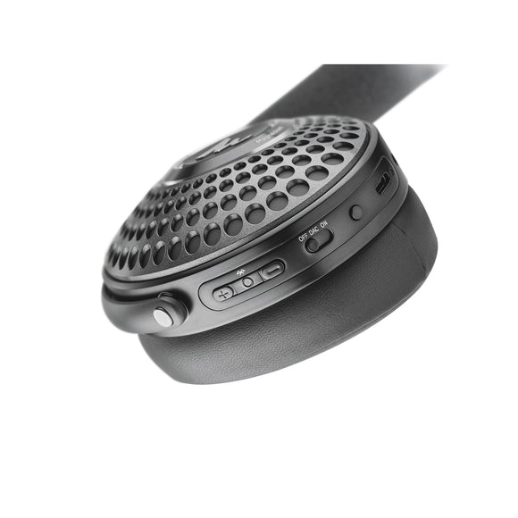 Focal Bathys MG Wireless Noise-Cancelling Hi-Fi Headphones - Graphen Grey close up of controls