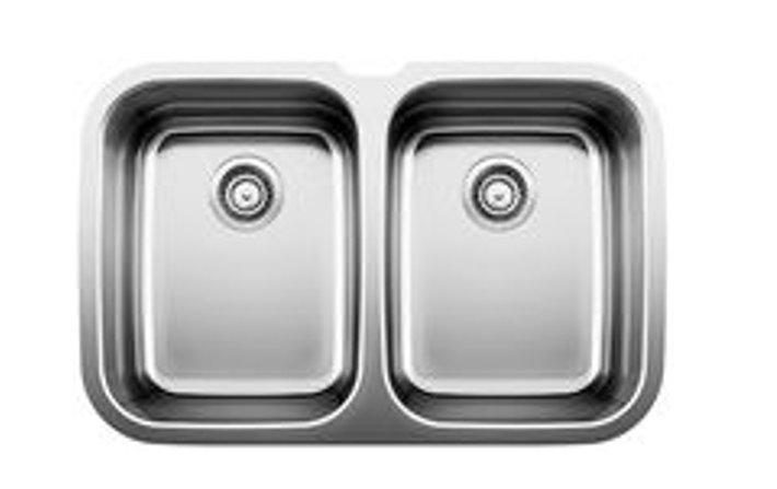 Blanco Supreme U 2 bowl depth 10' Kitchen Sink