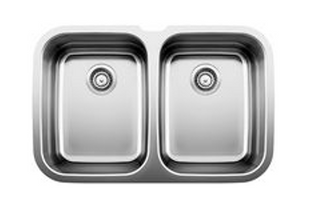 Blanco Supreme U 2 bowl depth 10' Kitchen Sink