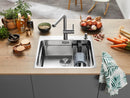 BLANCO LINUS-S Vario Pull-Out Kitchen Faucet - Chrome - 526365 Inventory Clearance New in Box-6