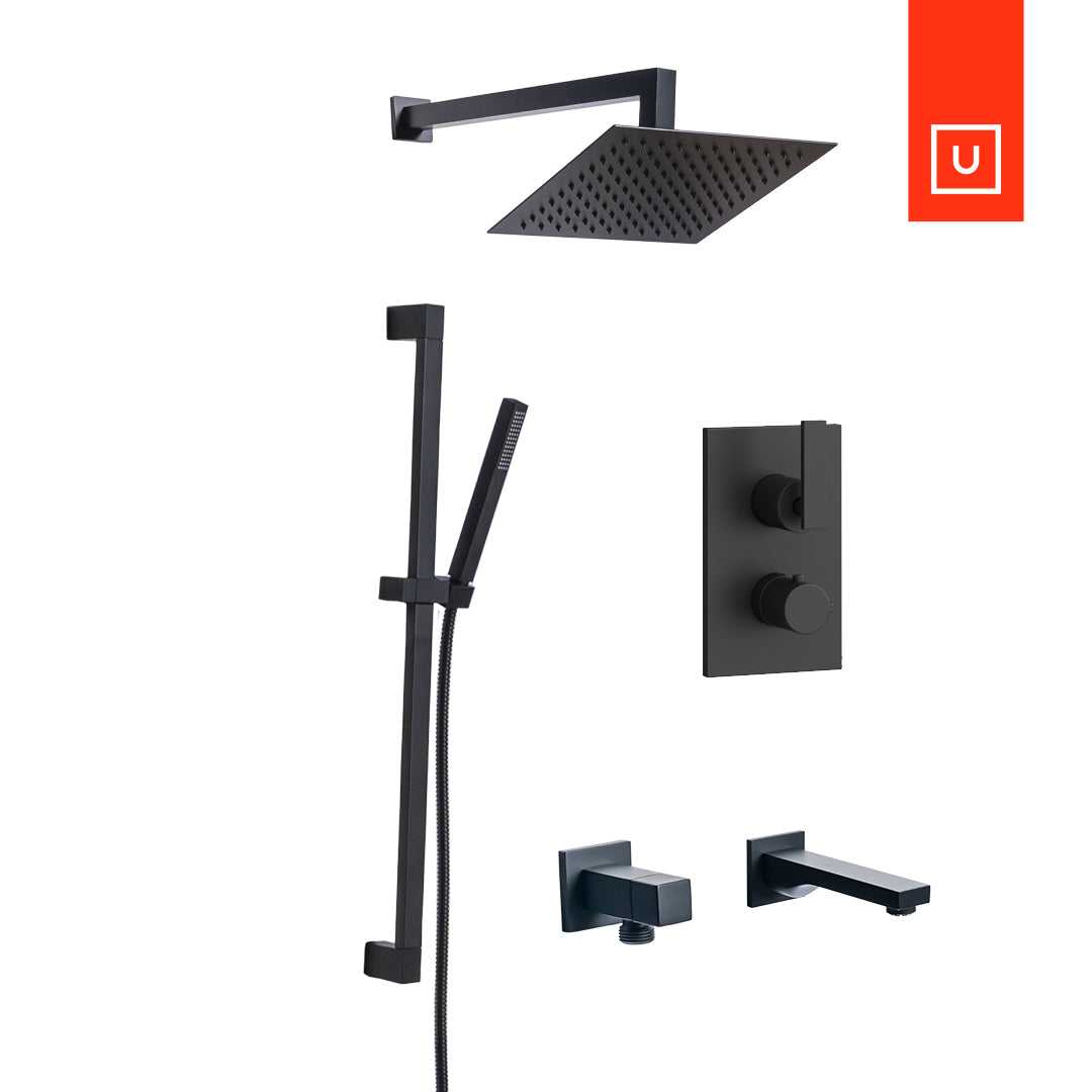 Unity Rubi Kali Thermostatic Shower Kit | TUBS The Ultimate Bath Store