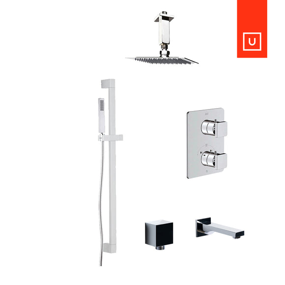 Unity Alt Riga Thermostatic Shower Kit
