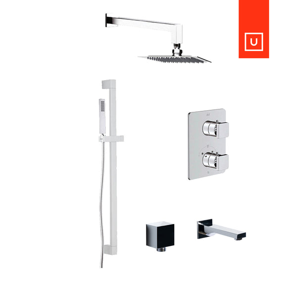 Unity Alt Riga Thermostatic Shower Kit