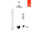Unity Aquabrass Square Thermostatic Shower Kit-12