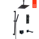 Unity Aquabrass Square Thermostatic Shower Kit-13