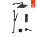 Unity Aquabrass Square Thermostatic Shower Kit-1