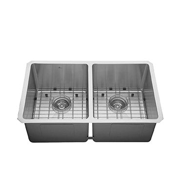 Vida Acute 30" x 18" Stainless Steel Square Undermount Kitchen Sink