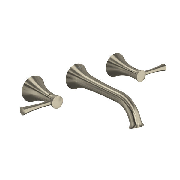 Riobel Edge Wall Mount Lavatory Faucet with Lever Handles