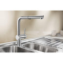 BLANCO LINUS-S Vario Pull-Out Kitchen Faucet - Chrome - 526365 Inventory Clearance New in Box-2