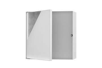 Easy Drain Container T-BOX Wall Niche (12" x 12") – Black / White Inventory Clearance - 0