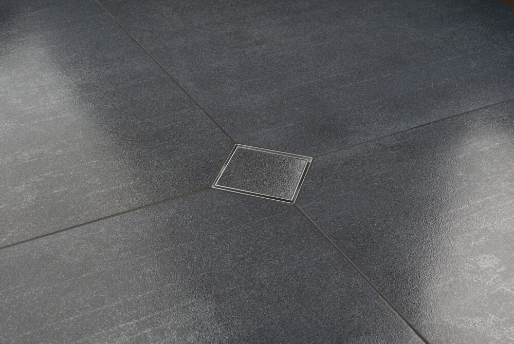 Easy Drain Aqua Jewels Stone Square Point Drain (4