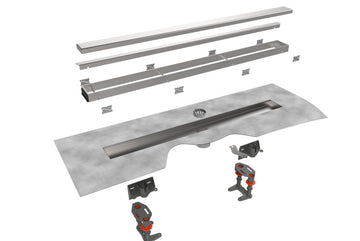Easy Drain Modulo TAF Zero / Tile Linear Drain Trim (MLZT Series) Inventory Clearance