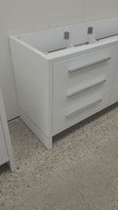 Vida 60 Inch Bathroom Vanity No Countertop Sold as is Floormodel Clearance (212)-9