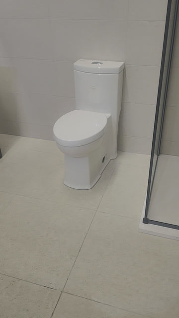 American Standard Boulevar 1pc Elongated Dual Flush Right Height 2891200020 Toilet Floormodel as is m5