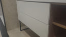Rubi Haus 55 x 20 Bathroom Vanity and Countertop Sink Combo with Mirror Floormodel Clearance As Is (H22)-15