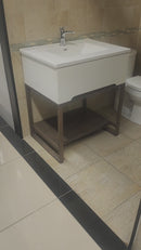 Aura Rideau 30 x 21 Floormount Bathroom Vanity Floormodel Clearance As Is J7-13