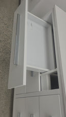 Vida 60 Inch Bathroom Vanity & Quartz Top Floormodel Clearance Sold As Is (212)-14