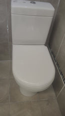Duravit 2pc Toilet, Tank and Seat Combo Floormodel Clearance Sold As Is (I16)-20