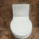 Kohler Veil 1pc Dual Flush Skirted White Toilet Floormodel Clearance as is M3 K1381-9