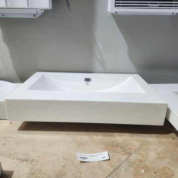 25 x 17 Square Vanity Countertop Sink Floormodel as is i15 - 0