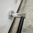 Rubinet Lasale 18 Inch Towel Bar Floormodel Sold As Is Chrome Floormodel Clearance As is Black/Chrome-4