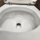 Duravit Starck 1 piece Toilet with Seat Elongated White Floormodel Sold as Is H11-7