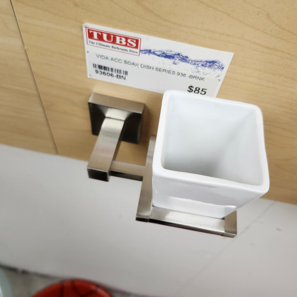 Vida 936 Series water gland holder Bathroom Accessory Floormodel As is