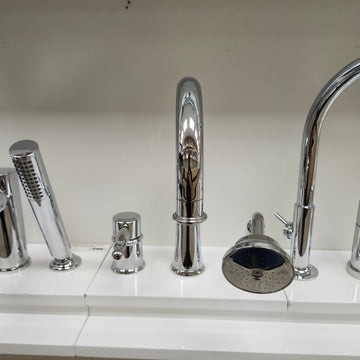 Rubi 3pc Roman Deck Tub Filler Floormodel Clearance as is